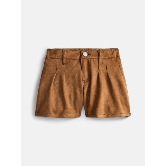 Wonder Nation Girls Pleated Short, Sizes 4-18
