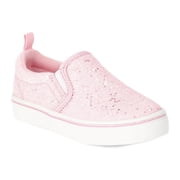 Wonder Nation Girls Slip-On Sneakers