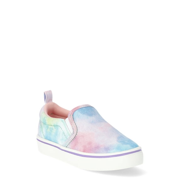 Wonder Nation Girls Slip-On Sneakers