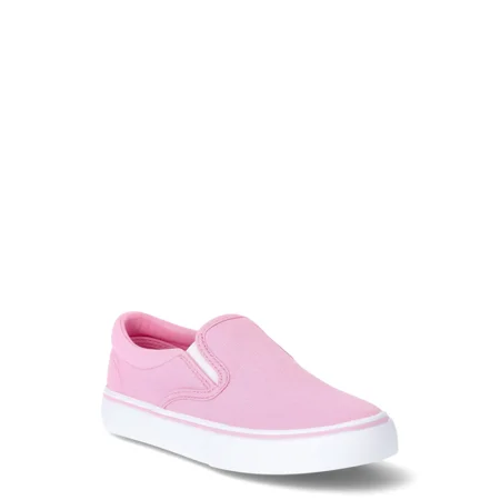 Wonder Nation Girls Slip-On Sneakers