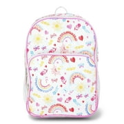 Wonder Nation Girls' 16" Sunny Day Backpack, Lavender