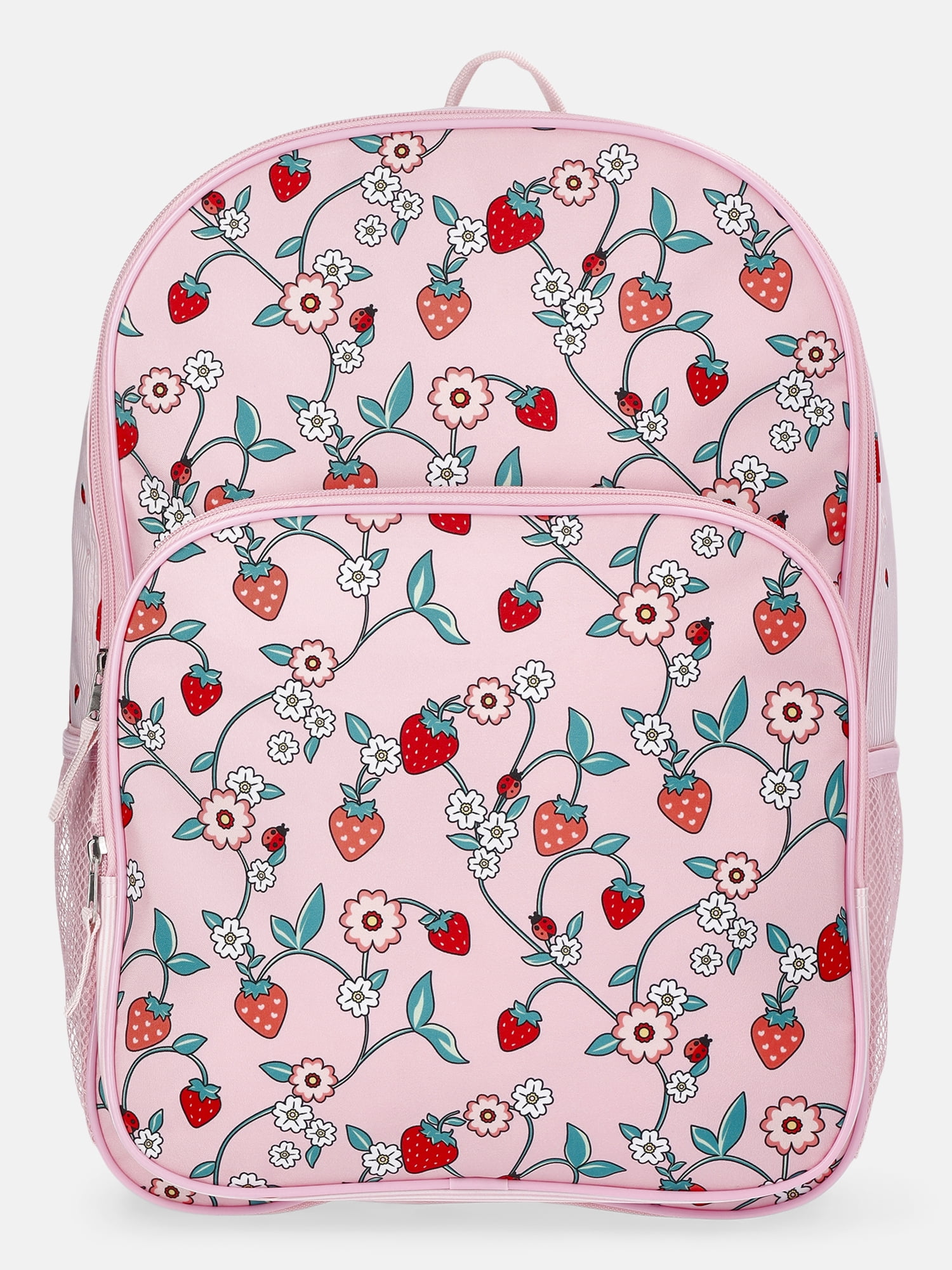 Wonder Nation Kids' 17" Berry Patch Backpack, Pink