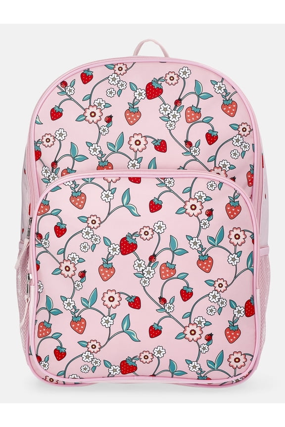 Kids' 17" Berry Patch Backpack, Pink