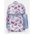 thumbnail image 1 of Wonder Nation Kids’ Butterfly Cabana 17" Backpack, Lunch Tote and Pouch Set, 3-Piece, 1 of 5