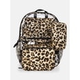 thumbnail image 1 of Wonder Nation Kids' Clear Cheetah Print 17" Backpack, Lunch Tote, Laptop Sleeve and Pouch Set, 4-Piece, 1 of 5