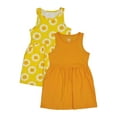 thumbnail image 1 of Wonder Nation Girls Tank Play Dress, 2-Pack Sizes 4-18 & Plus, 1 of 3
