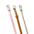 thumbnail image 1 of Wonder Nation Girls 3 for 1 Daisy Combo Belt, Sizes XS-XXL, 1 of 2