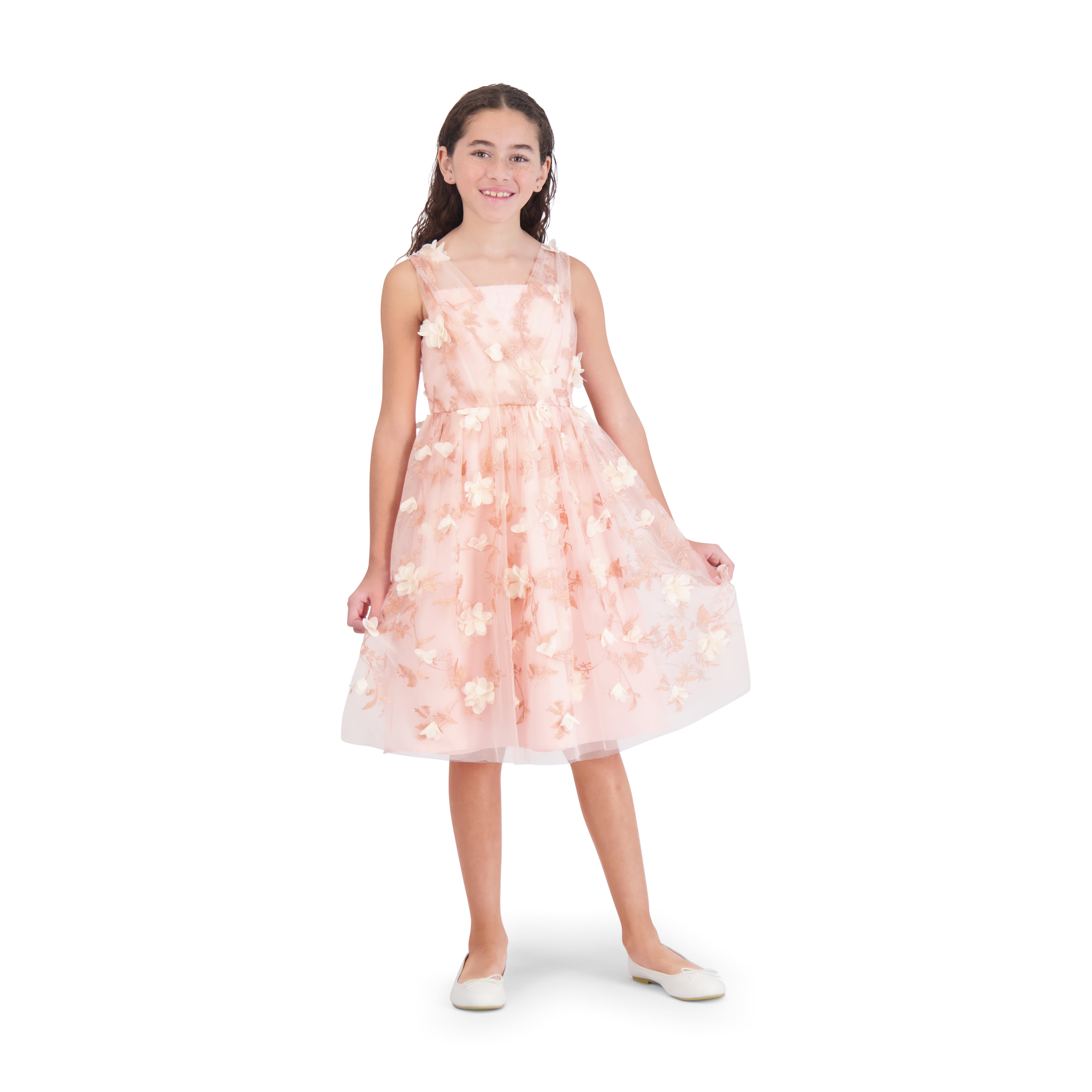 ワンピース HAND 3D MOTIF MESH DRESS AMERI セール】HAND 3D MOTIF MESH DRESS（ワンピース）｜Ameri