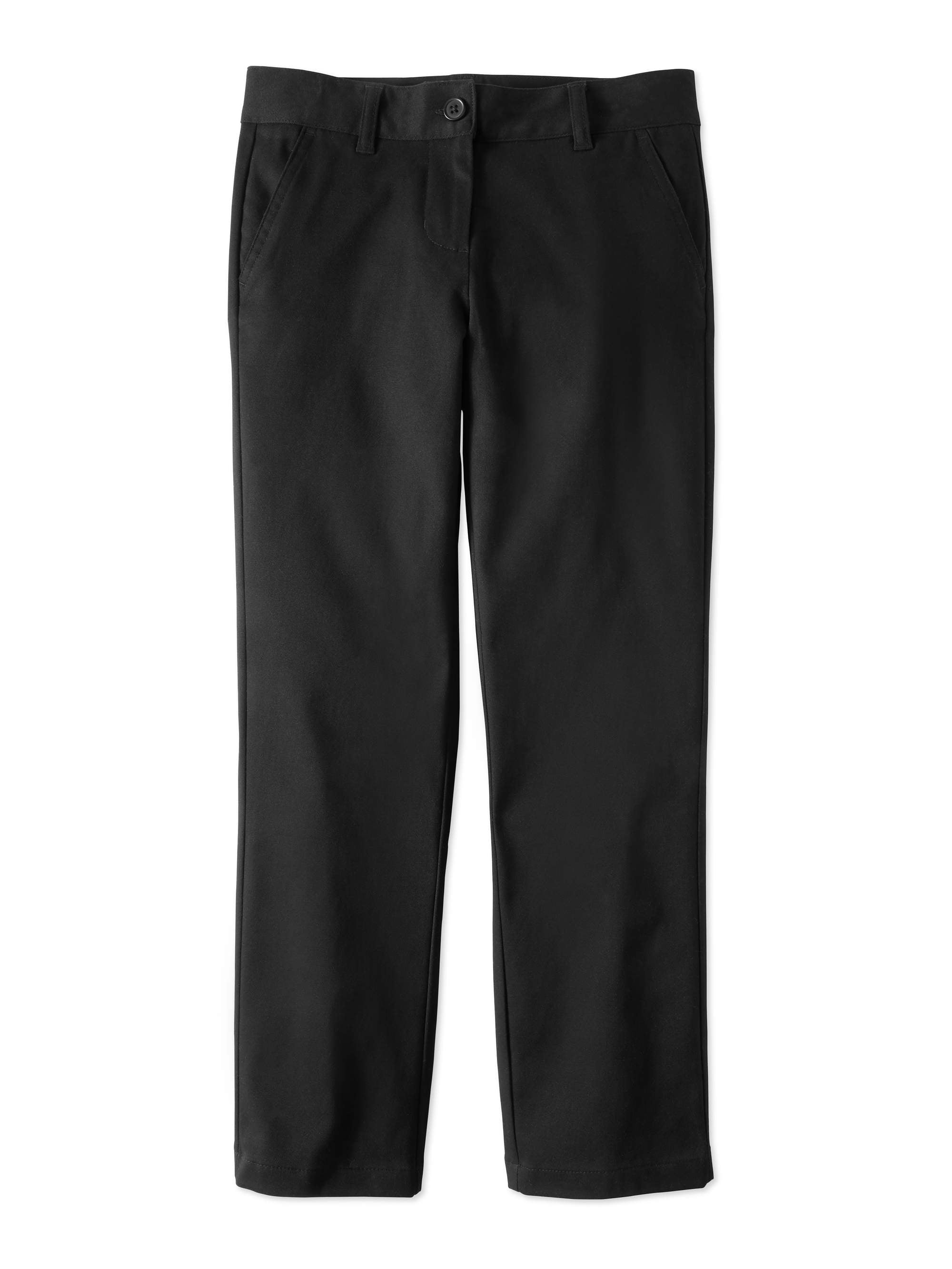 Wonder Nation Girls 4-16 School Uniform Stretch Twill Straight Fit