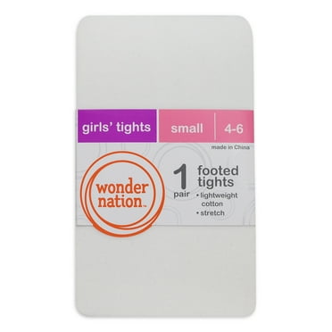 Wonder Nation Girls All Season Tights, 1-Pack