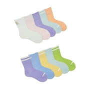 Wonder Nation, Girls Ankle Icon Socks, 10-Pack, Sizes S-L