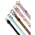 thumbnail image 1 of Wonder Nation Girls Assorted Belts, 5-Pack, XS-XXL, 1 of 2