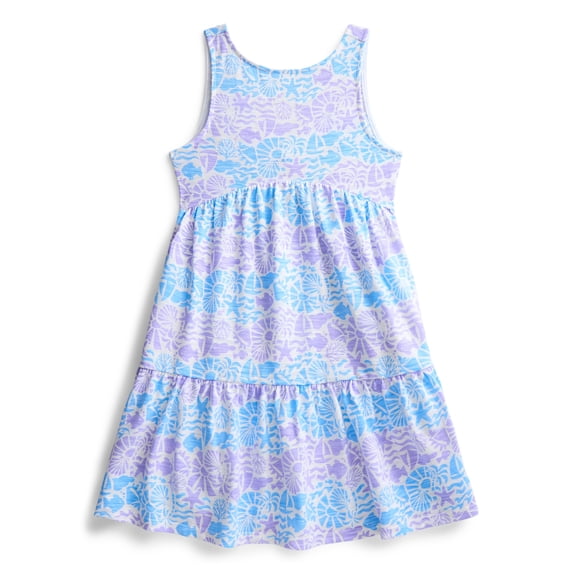 Wonder Nation Girls' Back Bow Sleeveless Dress, Sizes 4-18 & Plus