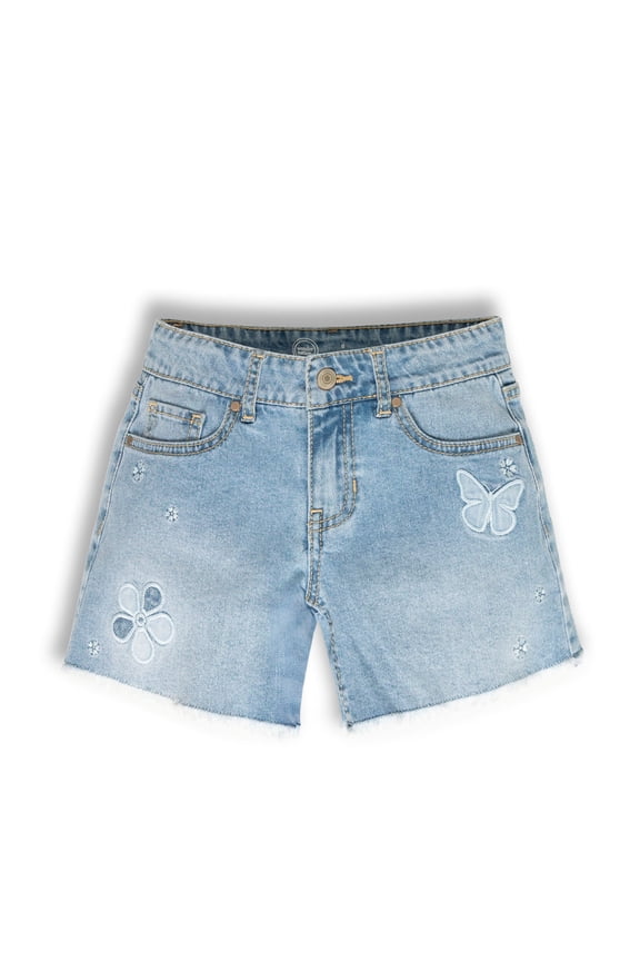 Girls Baggy Denim Shorts, Size 5-18