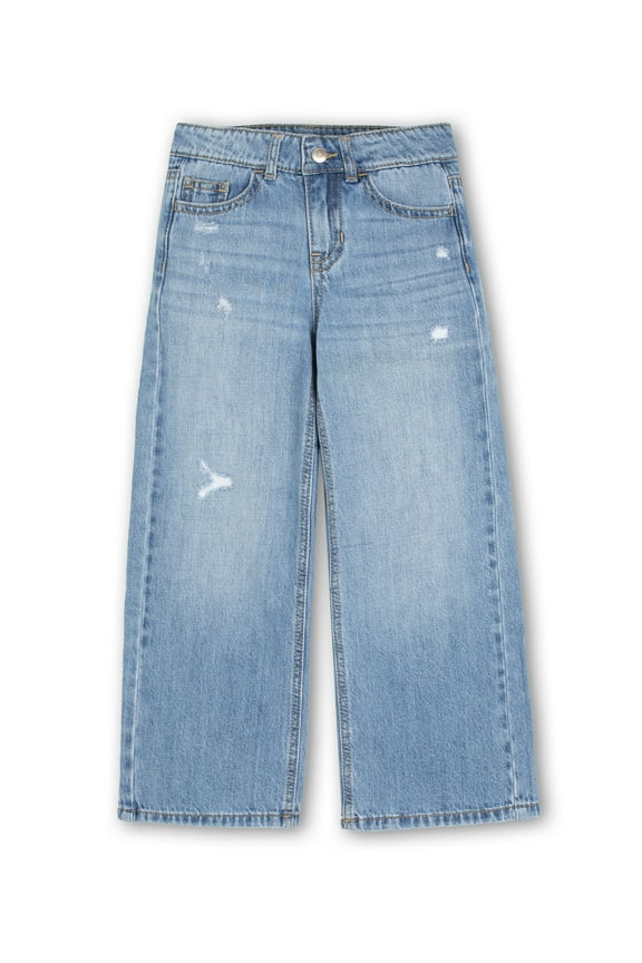 Girls Baggy Wide Leg Jean, Sizes 5-18