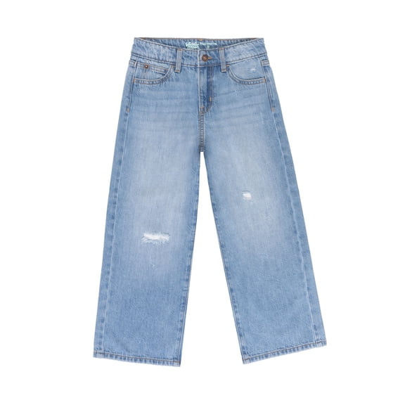 Wonder Nation Girls Baggy Wide Leg Jean, Sizes 5-18