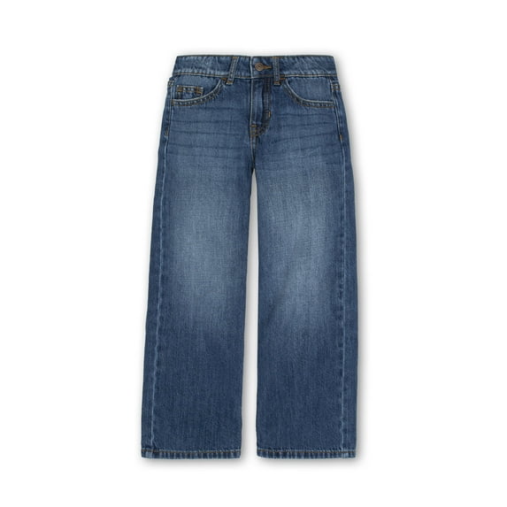 Wonder Nation Girls Baggy Wide Leg Jean, Sizes 5-18