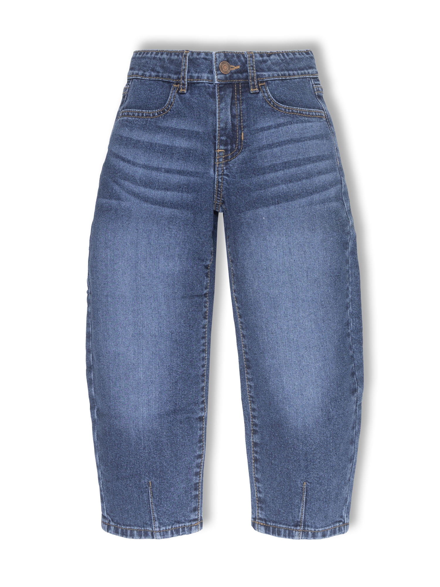 Wonder Nation Girls Barrel Jean, Sizes 5-18