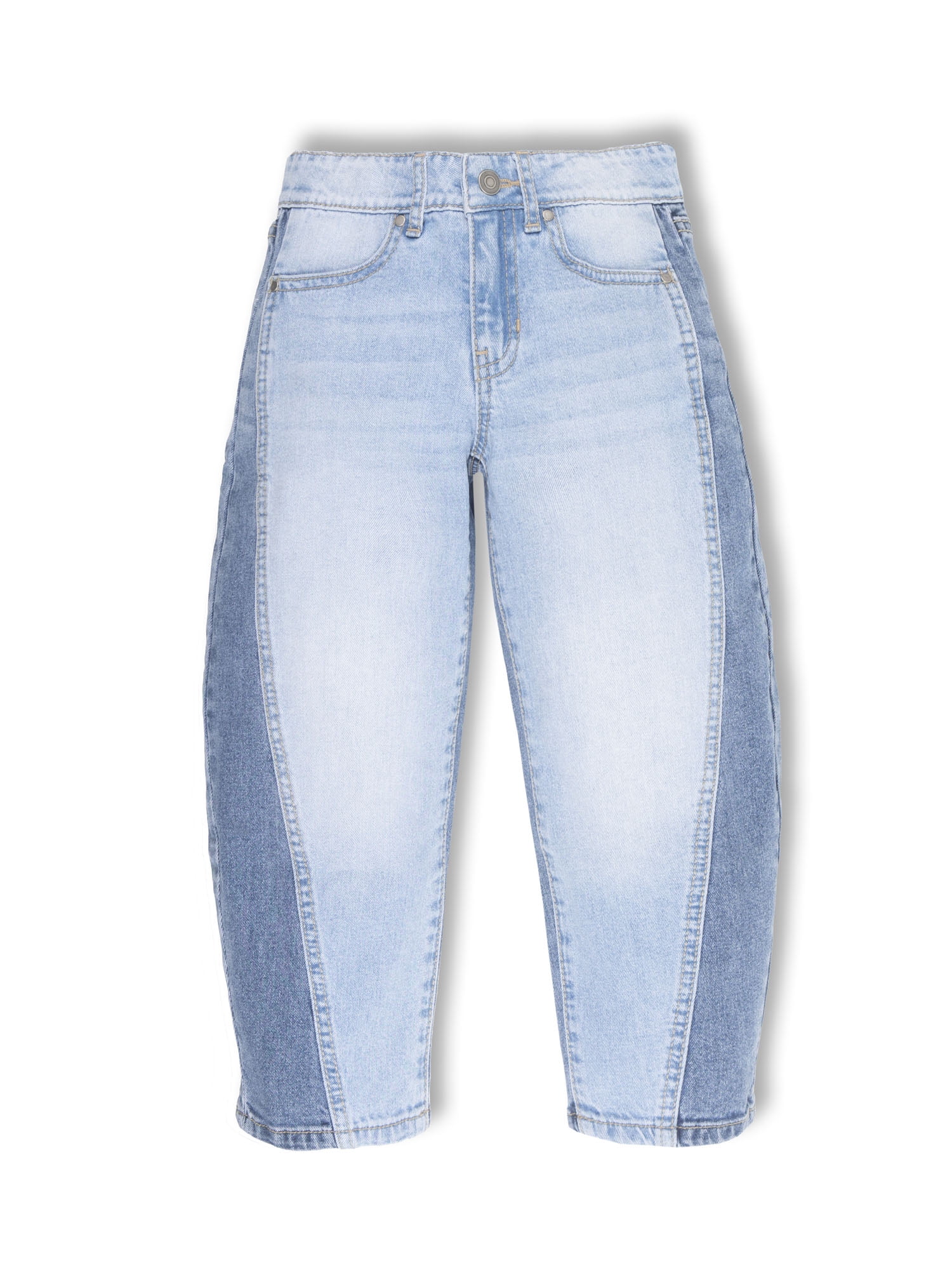 Wonder Nation Girls Barrel Jean, Sizes 5-18