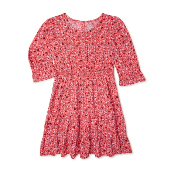 Wonder Nation Girls’ Bell Sleeve Dress Sizes 4-18 & Plus