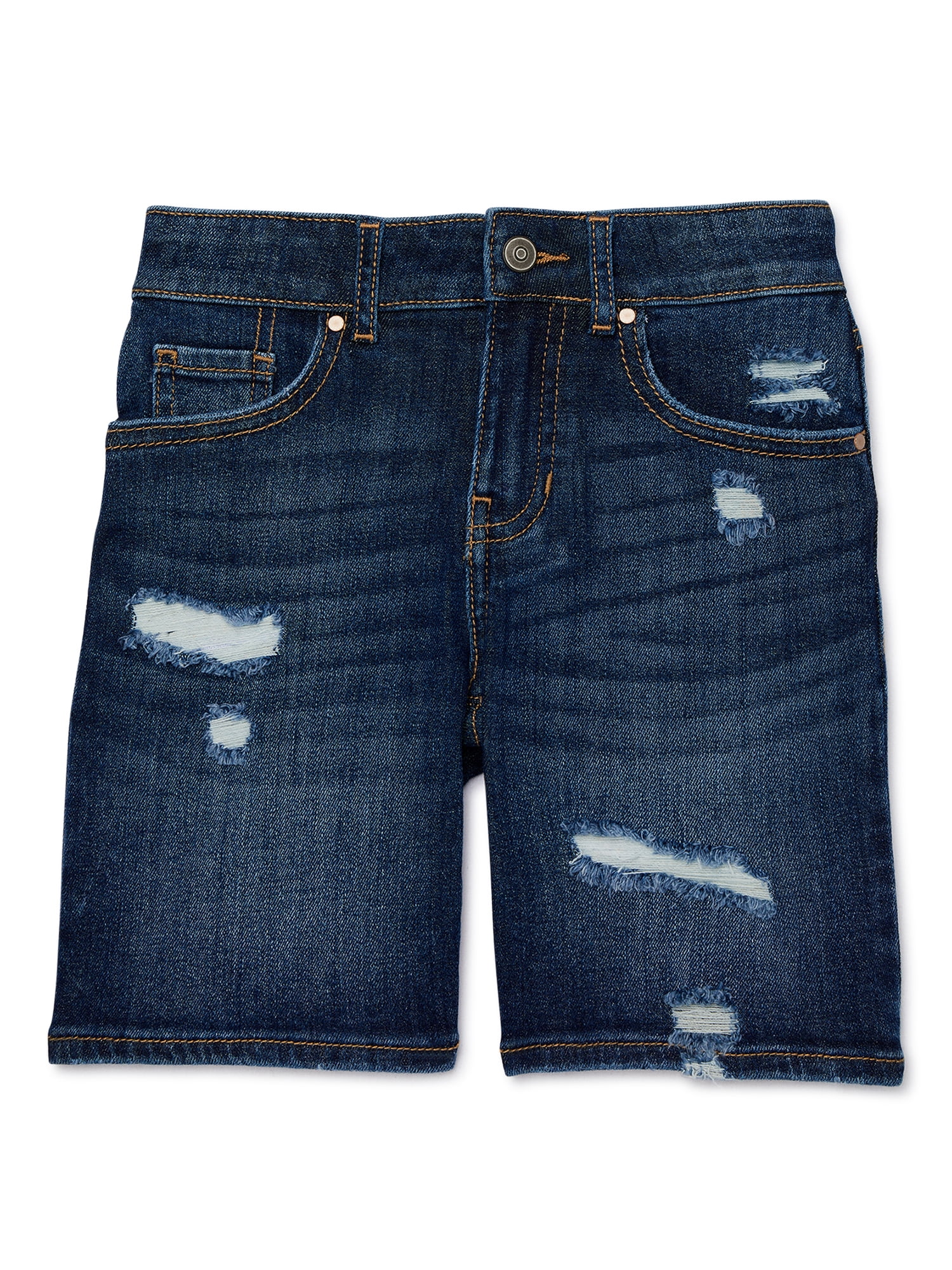 【WONDER WONDER】Tant Part 5 Raw Denim Bermuda Short Pants Wonder Nation Girls Bermuda Shorts, Sizes 5-18 - Walmart.com