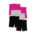 thumbnail image 1 of Wonder Nation Girls Bike Short, 6-Pack, Sizes 4-18 & Plus, 1 of 4