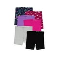 thumbnail image 1 of Wonder Nation Girls Bike Short, 6-Pack, Sizes 4-18 & Plus, 1 of 7