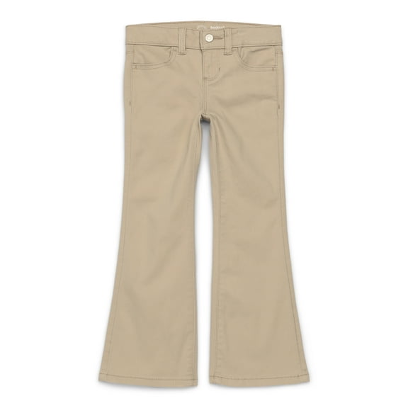 Wonder Nation Girl's Bootcut Mid Rise Jeans, Sizes 4-18 & Plus