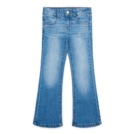 Wonder Nation Girls Bootcut Mid Rise Jean, Sizes 5-18 & Plus
