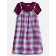 Wonder Nation Girls' Cami Dress and Tee Set, 2-Piece, Sizes 4-18