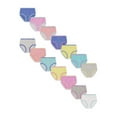 thumbnail image 1 of Wonder Nation Girls Briefs, 14-Pack, Sizes 4-18, 1 of 16