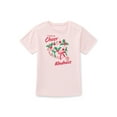 thumbnail image 1 of Wonder Nation Girls Cake Mix Graphic Tee with Short Sleeves, Sizes 4-18, 1 of 3