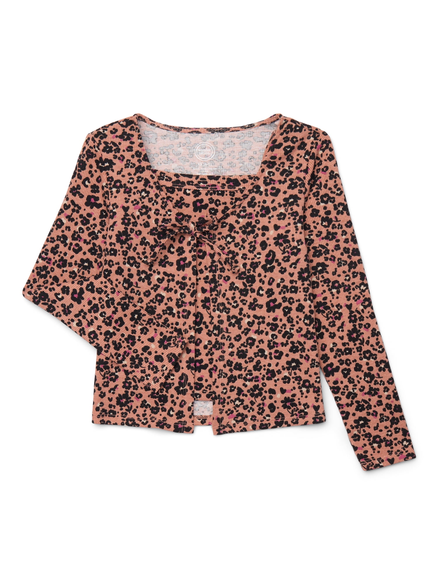 Wonder Nation Girls Cami and Cardigan Set, 2-Piece, Sizes 4-18 & Plus