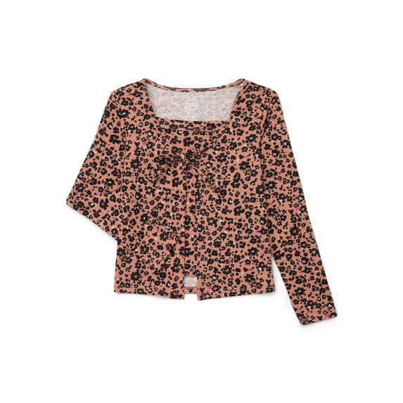 Wonder Nation Girls Cami and Cardigan Set, 2-Piece, Sizes 4-18 & Plus