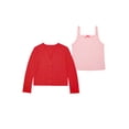 thumbnail image 1 of Wonder Nation Girls' Cami and Cardigan Set, Sizes 4-18 & Plus, 1 of 11