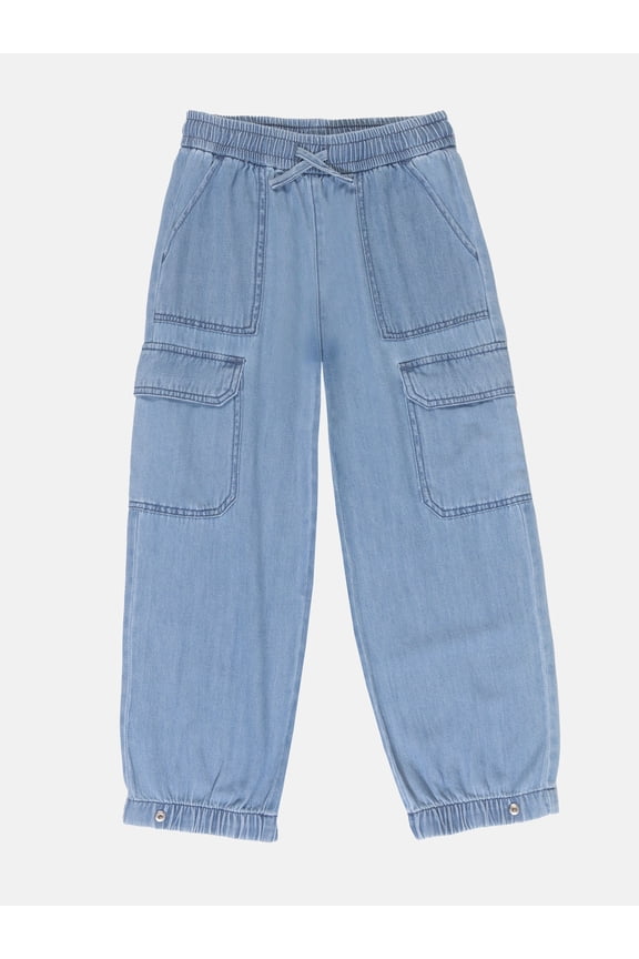 Girls Cargo Jogger Pants, Sizes 4-18