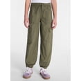 thumbnail image 1 of Wonder Nation Girls Cargo Jogger Pants, Sizes 4-18, 1 of 14