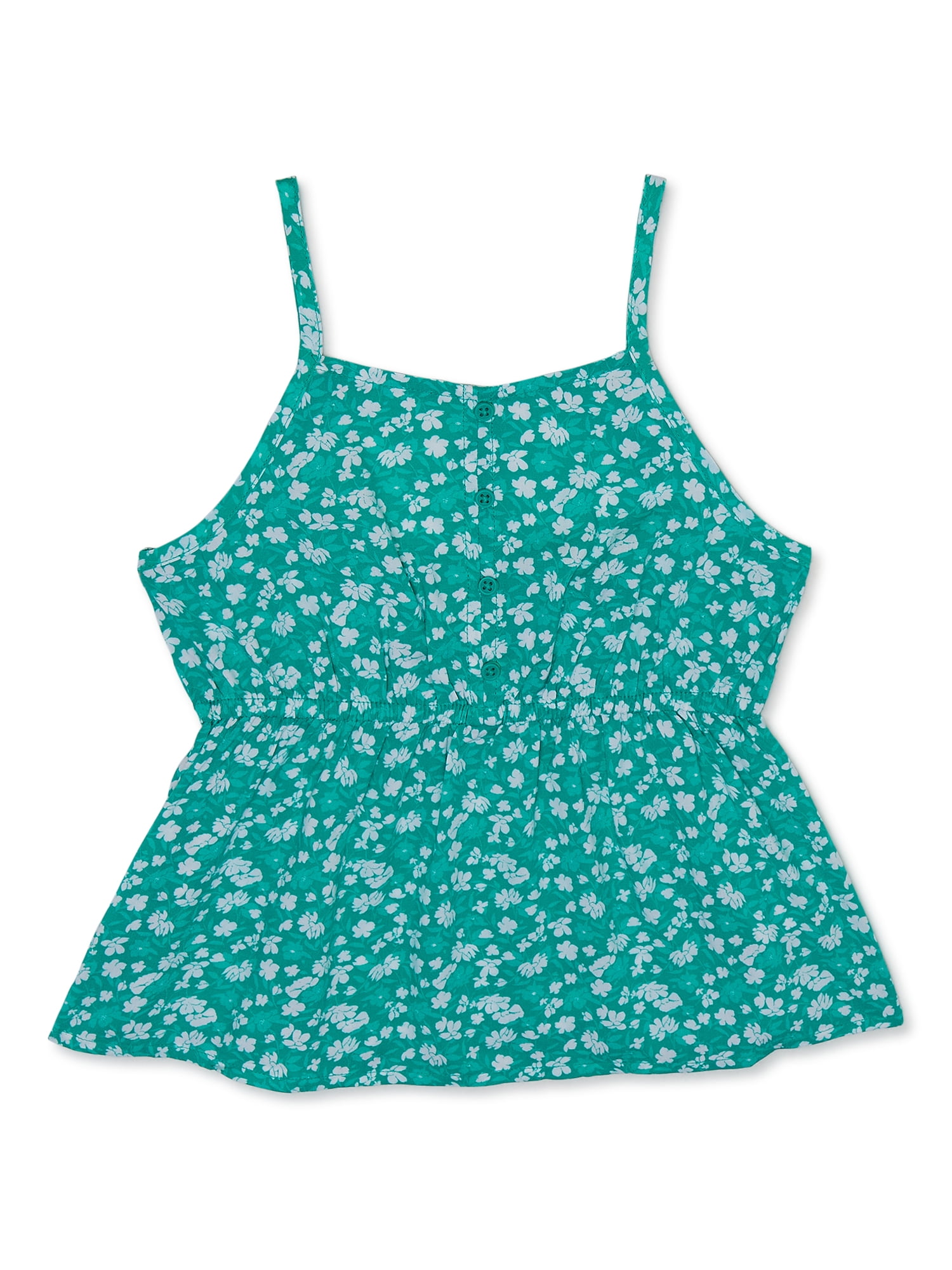 Wonder Nation Girls Challis Tank, Sizes 418 & Plus