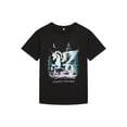 thumbnail image 1 of Wonder Nation Girls Chasing Unicorns Short Sleeve Graphic T-Shirt, Sizes 4-18, 1 of 3