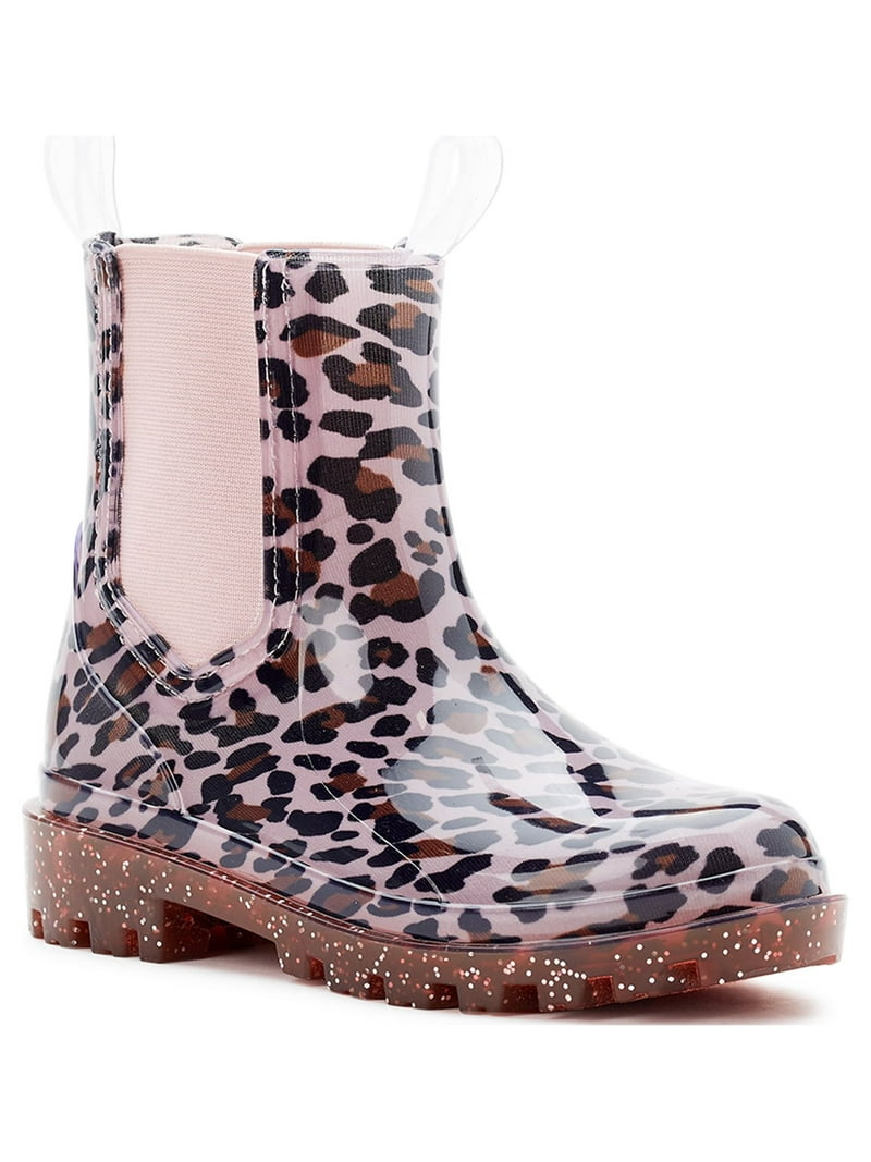 Wonder Nation Girls Chelsea Rain Boot