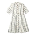 thumbnail image 1 of Wonder Nation Girls Collared Shirt Dress with Elbow Sleeves, Sizes 4-18 & Plus, 1 of 3