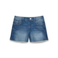 thumbnail image 1 of Wonder Nation Girls Core Denim Shorts, Sizes 4-18 & Plus, 1 of 3