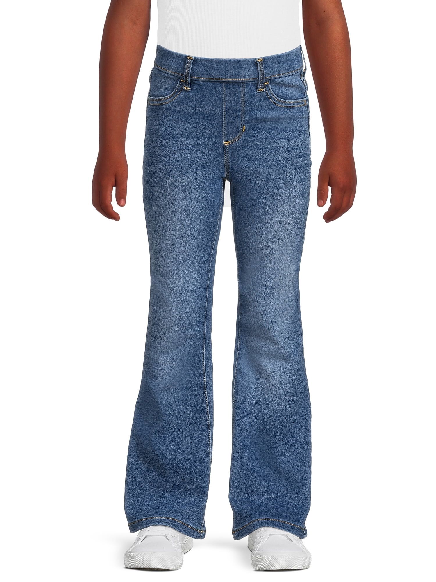 Girls Core Flare Jegging, Sizes 4-18 & Plus