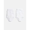 thumbnail image 1 of Wonder Nation Girls Cotton Brief Underwear, 10-Pack, Sizes 4-18, 1 of 4