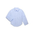 thumbnail image 1 of Wonder Nation Tween Girls Cotton Button-Down Shirt with Long Sleeves, Sizes 4-18, 1 of 3