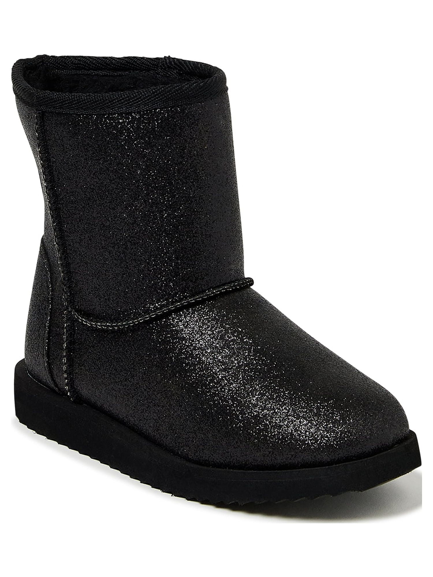 Wonder Nation Girls Cozy Faux Shearling Winter Boots