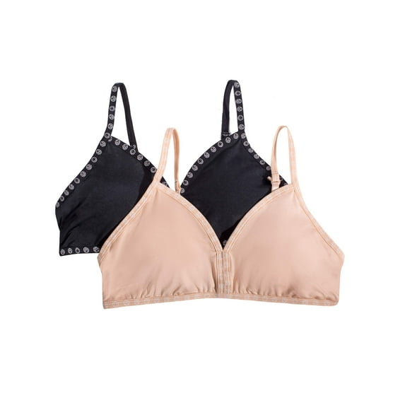 Wonder Nation Girls Crochet Bralette 2-Pack, Sizes 28-36