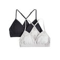 thumbnail image 1 of Wonder Nation Girls Crochet Bralette 2-Pack, Sizes 28-36, 1 of 2