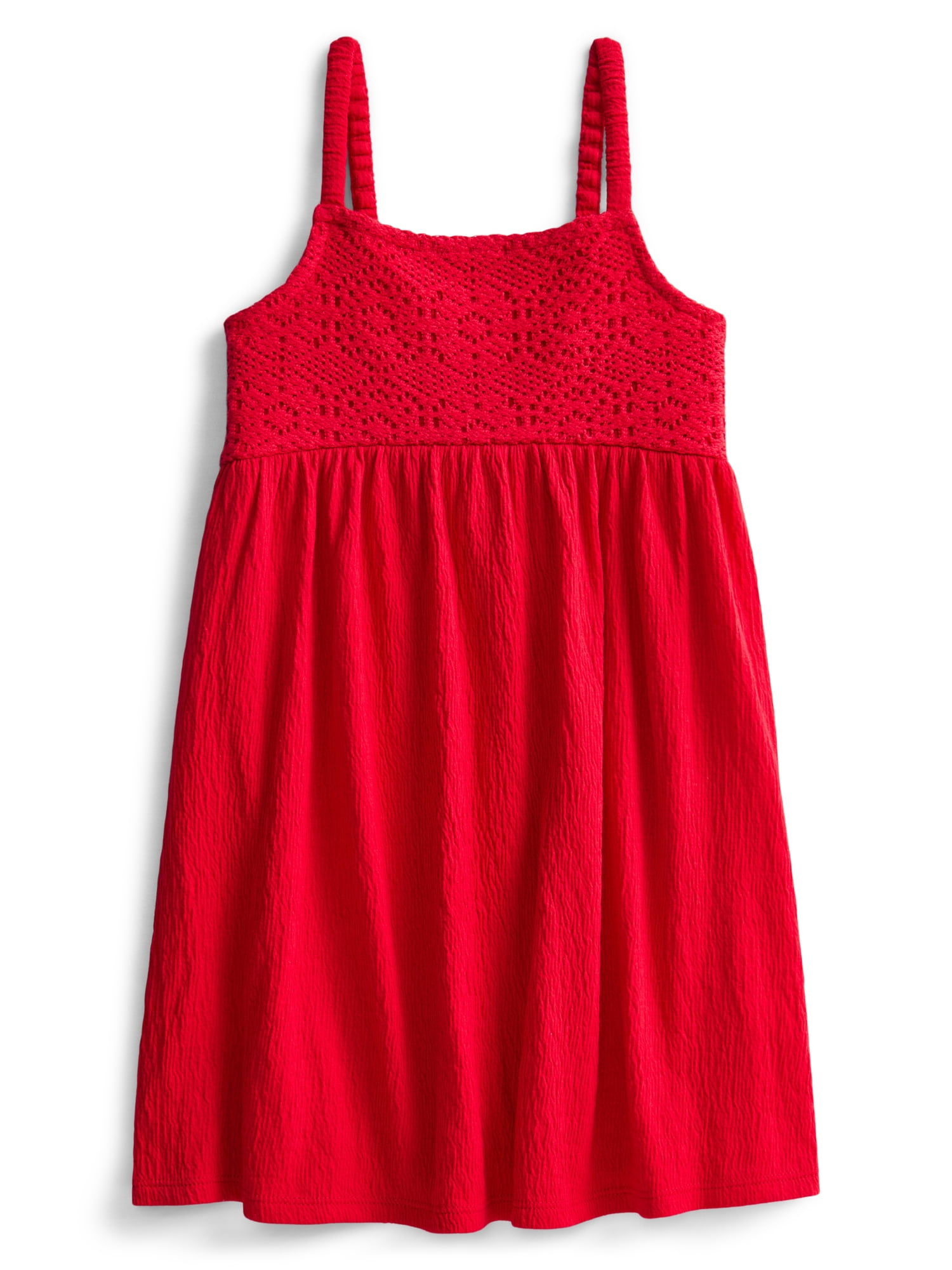 Wonder Nation Girls Crochet Dress, Sizes 4-18 & Plus