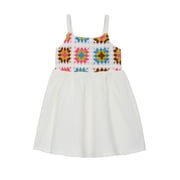 Girls Crochet Dress, sizes 12M - 5T